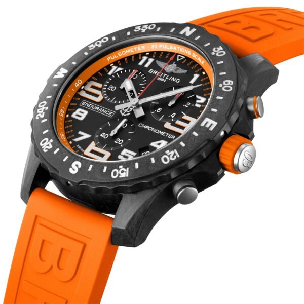 Breitling Endurance Pro 44mm Mens Watch Orange X82310A51B1S1