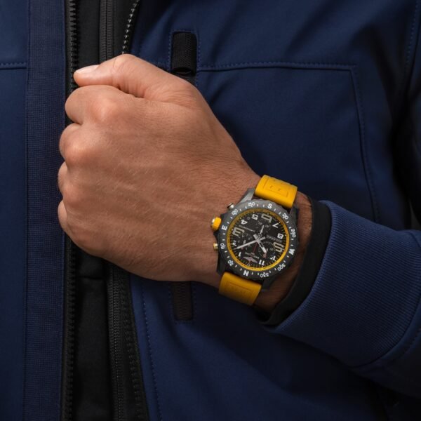 Breitling Endurance Pro 44mm Mens Watch Yellow X82310A41B1S1