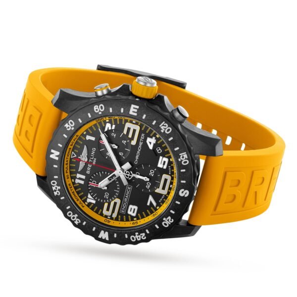 Breitling Endurance Pro 44mm Mens Watch Yellow X82310A41B1S1