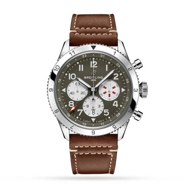 Breitling Super AVI B04 Chronograph GMT 46 Curtiss Warhawk AB04452A1L1X1