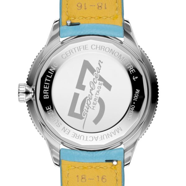 Breitling Superocean Heritage -57 Pastel Paradise Blue 38mm Ladies Watch A10340161C1X1