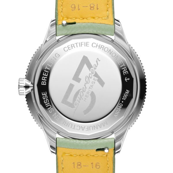 Breitling Superocean Heritage -57 Pastel Paradise Green 38mm Ladies Watch A10340361L1X1