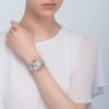 Cartier Ballon Bleu De Cartier Watch 33mm Automatic Steel Diamonds W4BB0016