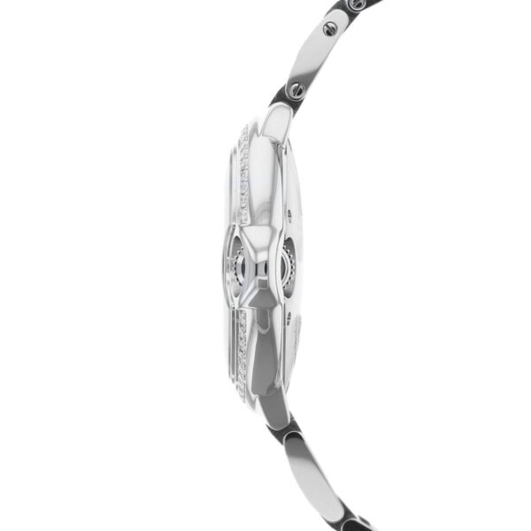 Cartier Ballon Bleu De Cartier Watch 33mm Automatic Steel Diamonds W4BB0016