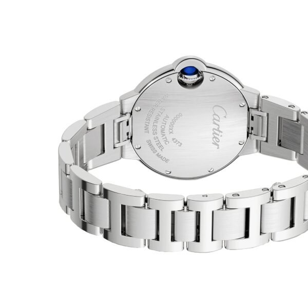 Cartier Ballon Bleu de Cartier watch 33 mm automatic movement steel WSBB0062