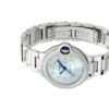 Cartier Ballon Bleu de Cartier watch 33 mm automatic movement steel diamonds W4BB0028