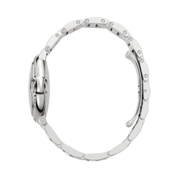 Cartier Ballon Bleu de Cartier watch 33 mm automatic movement steel diamonds W4BB0028
