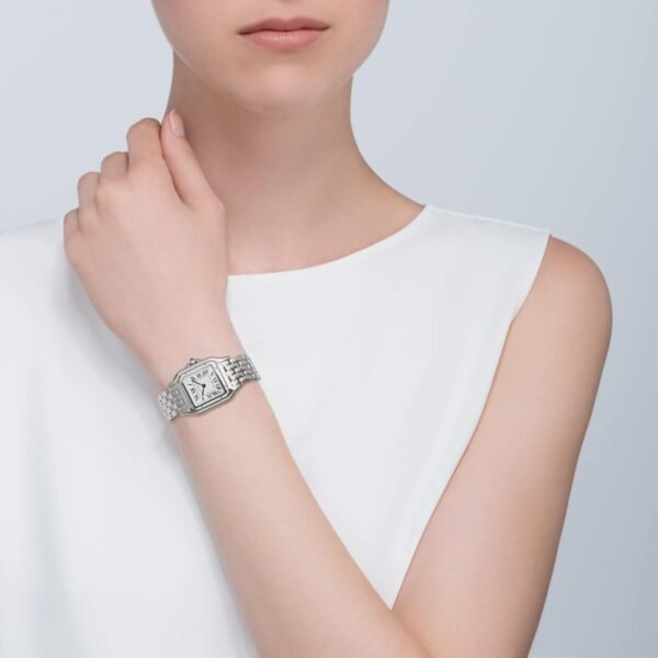 Cartier Panthère De Cartier Watch Medium Model Quartz Steel WSPN0007