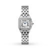 Cartier Panthère De Cartier Watch Small Model Quartz Steel Diamonds W4PN0007