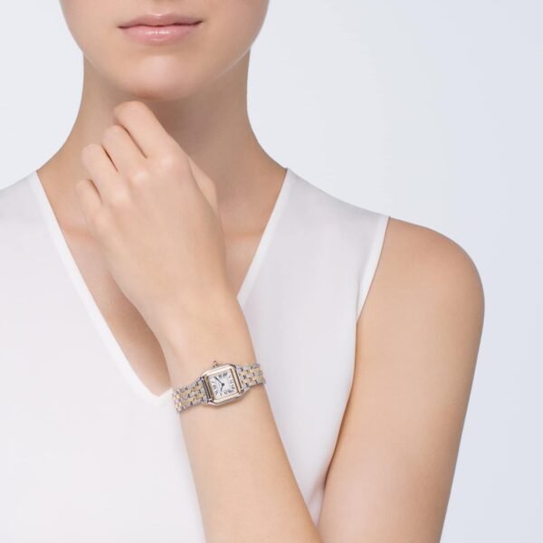 Cartier Panthère De Cartier Watch Small Model Quartz Yellow Gold Steel W2PN0006
