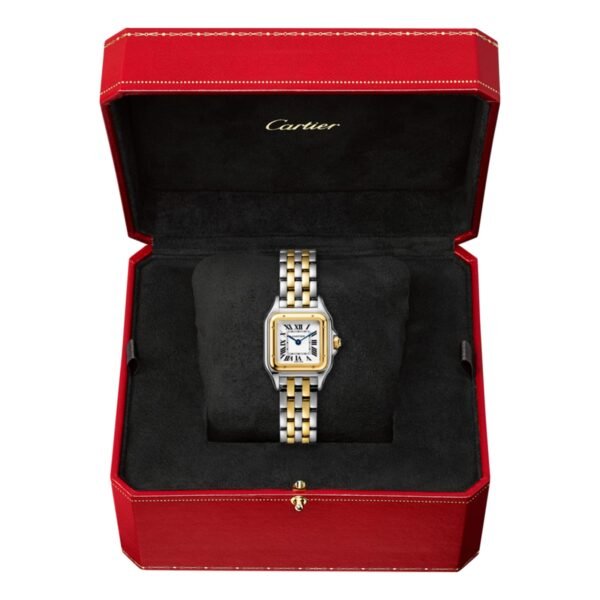 Cartier Panthère De Cartier Watch Small Model Quartz Yellow Gold Steel W2PN0006