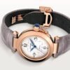 Cartier Pasha De Cartier Watch 35mm Automatic Pink Gold 2 Interchangeable Leather Straps WGPA0014