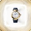 Cartier Pasha De Cartier Watch 41mm Automatic Yellow Gold 2 Interchangeable Leather Straps WGPA0007