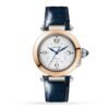 Cartier Pasha de Cartier 35 mm automatic movement 18K rose gold and steel interchangeable metal and leather straps W2PA0008