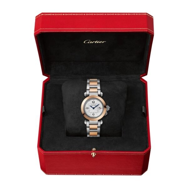 Cartier Pasha de Cartier Watch 30mm Quartz Interchangeable Metal And Leather Straps W2PA0007