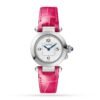 Cartier Pasha de Cartier Watch 30mm Quartz Steel Interchangeable Metal And Leather Straps WSPA0021