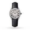 Cartier Ronde Solo De Cartier Watch 29mm Quartz Steel Leather WSRN0019