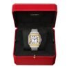 Cartier Santos De Cartier Watch Medium Model Automatic Yellow Gold Steel Interchangeable Metal And Leather Bracelets W2SA0016/W2SA0007