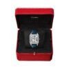 Cartier Santos-Dumont Watch Large Model Quartz Steel Leather WSSA0022