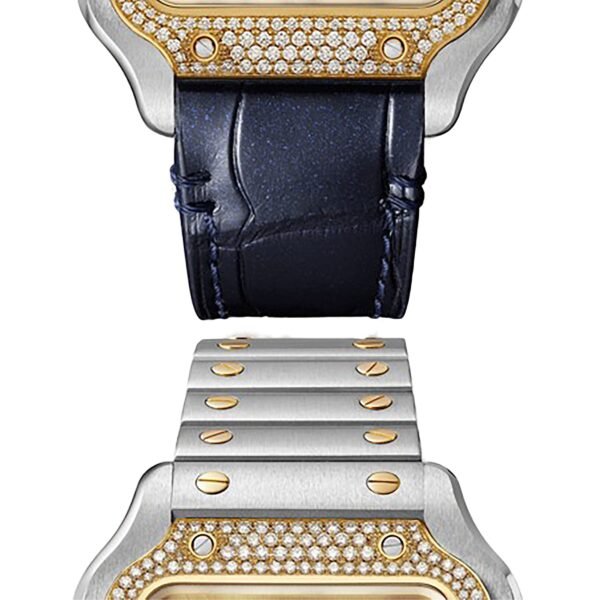 Cartier Santos de Cartier medium model mechanical movement with automatic winding W3SA0007
