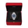 Cartier Santos de Cartier watch Large model automatic movement steel interchangeable metal and leather bracelets WSSA0030/WSSA0013
