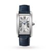 Cartier Tank Américaine Watch Large Model Automatic Steel Leather WSTA0018