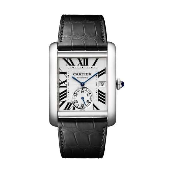 Cartier Tank MC Watch Large Model Automatic Steel Leather W5330003