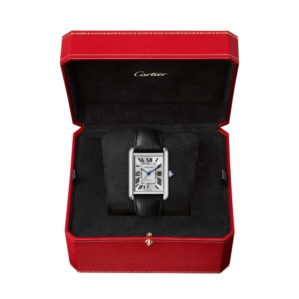 Cartier Tank Must Extra-large model automatic movement steel leather WSTA0040