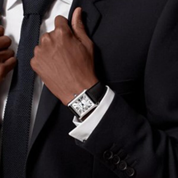 Cartier Tank Must Extra-large model automatic movement steel leather WSTA0040