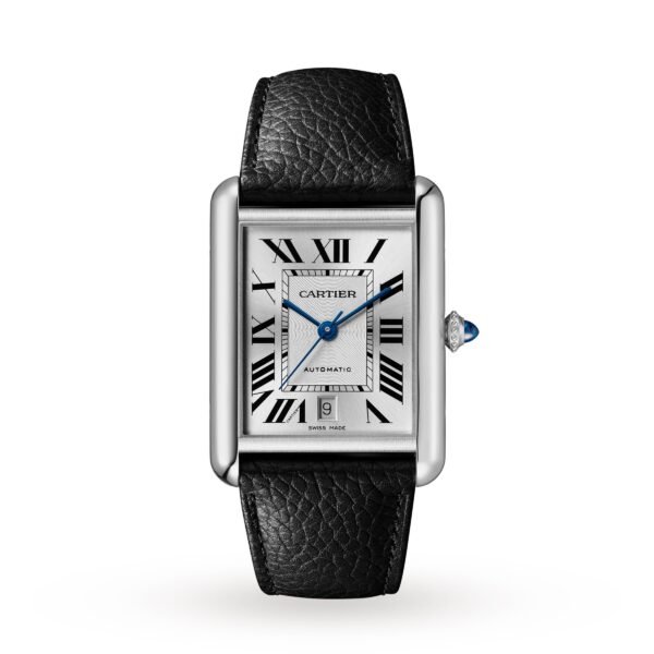 Cartier Tank Must Extra-large model automatic movement steel leather WSTA0040