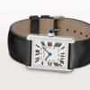Cartier Tank Must Large model quartz movement steel leather WSTA0041