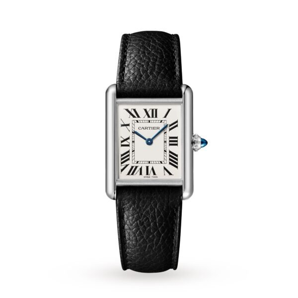 Cartier Tank Must Large model quartz movement steel leather WSTA0041