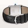 Cartier Tank Must Large model quartz movement steel leather WSTA0041