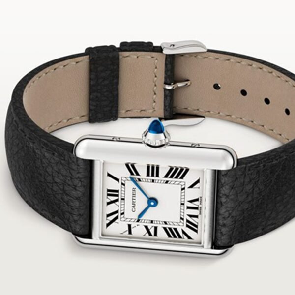 Cartier Tank Must Small model quartz movement steel leather WSTA0042