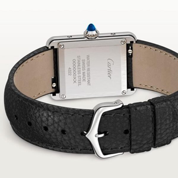 Cartier Tank Must Small model quartz movement steel leather WSTA0042