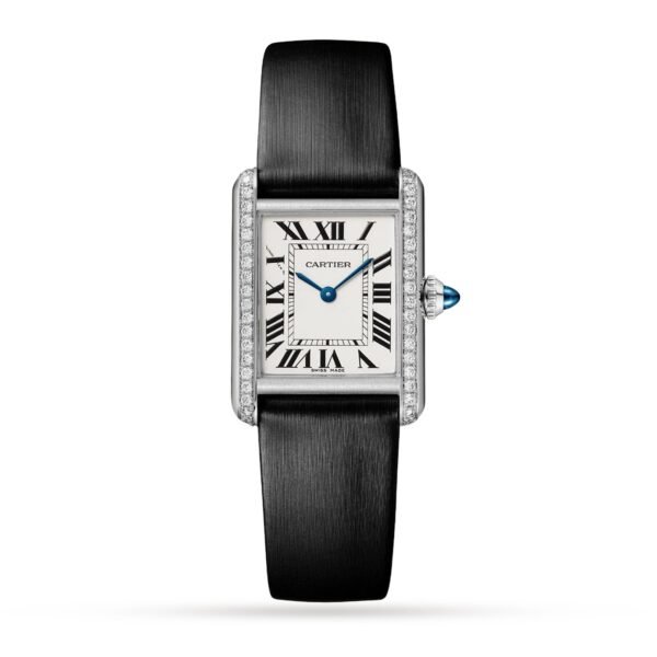 Cartier Tank Must watch small model quartz movement. Steel case W4TA0016