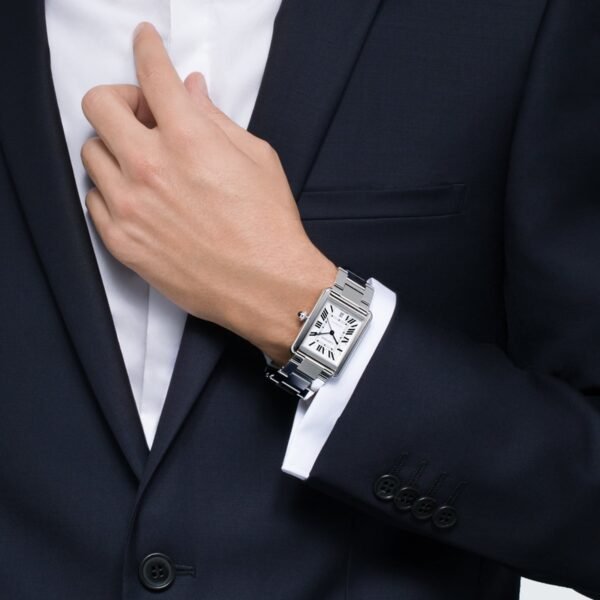 Cartier Tank Solo Watch Extra-Large Model Automatic Steel W5200028