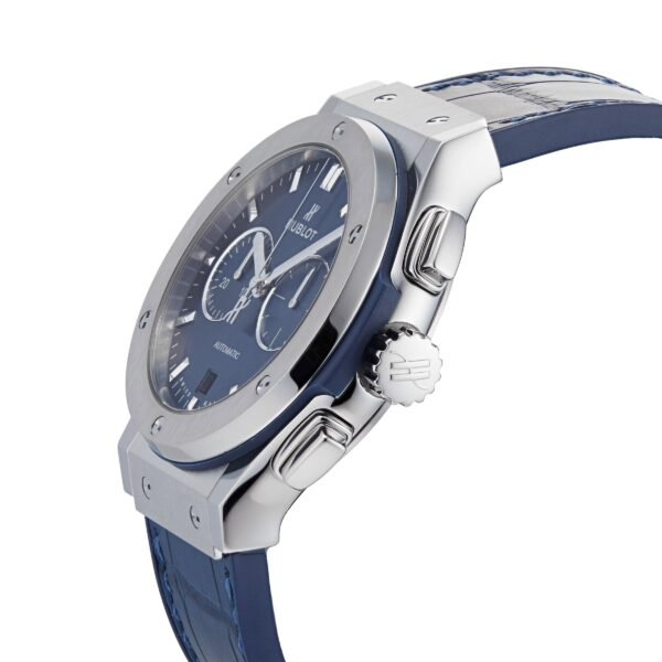 Hublot Classic Fusion Blue Chronograph Titanium 42mm 541.NX.7170.LR