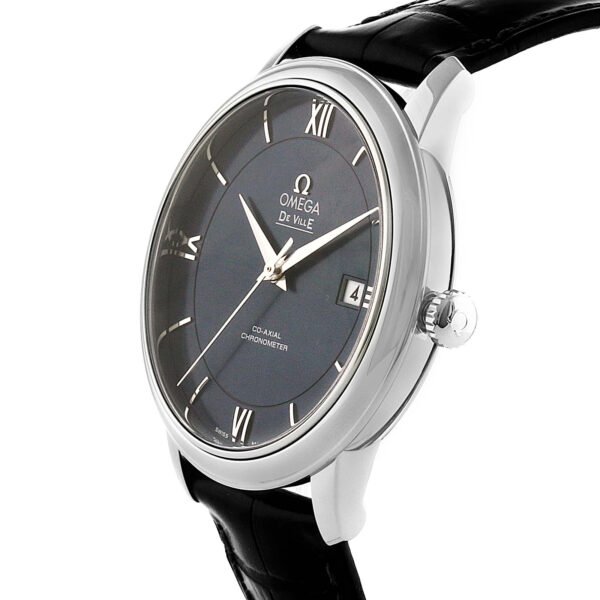 Omega De Ville Prestige Mens 39.5mm Automatic Co-Axial Blue Mens Watch O42413402003001
