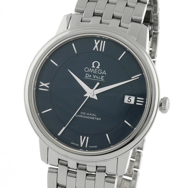 Omega De Ville Prestige Mens 39.5mm Automatic Co-Axial Date Mens Watch O42410402003001