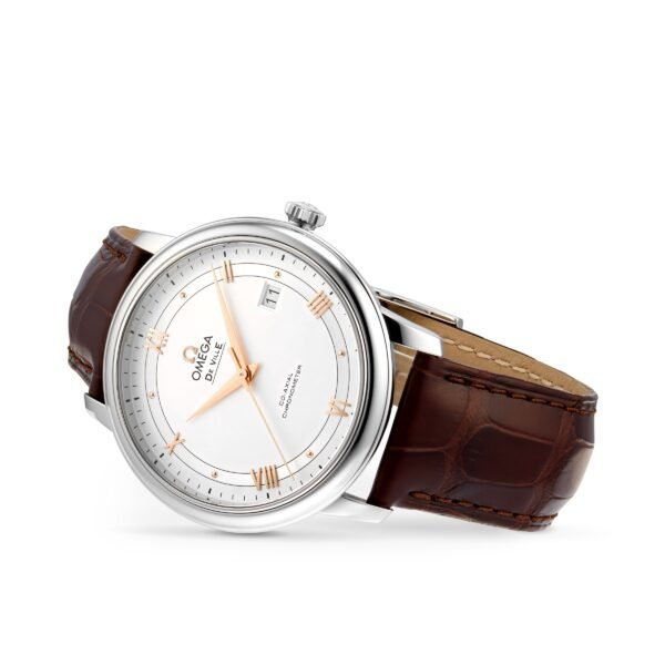 Omega De Ville Prestige Mens 39.5mm Automatic Co-Axial Watch O42413402002002