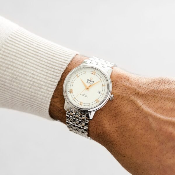 Omega De Ville Prestige Mens 39mm Automatic Co-Axial Date Mens Watch O42410402002004