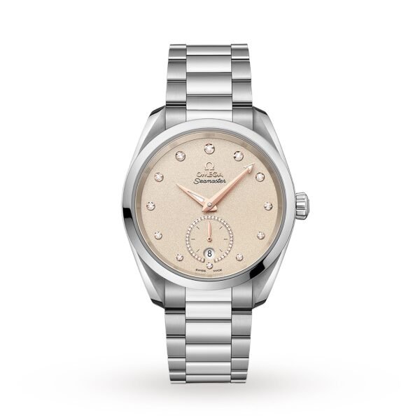 Omega Seamaster Aqua Terra Seamaster Steel Chronometer 38mm Ladies Watch O22010382059001
