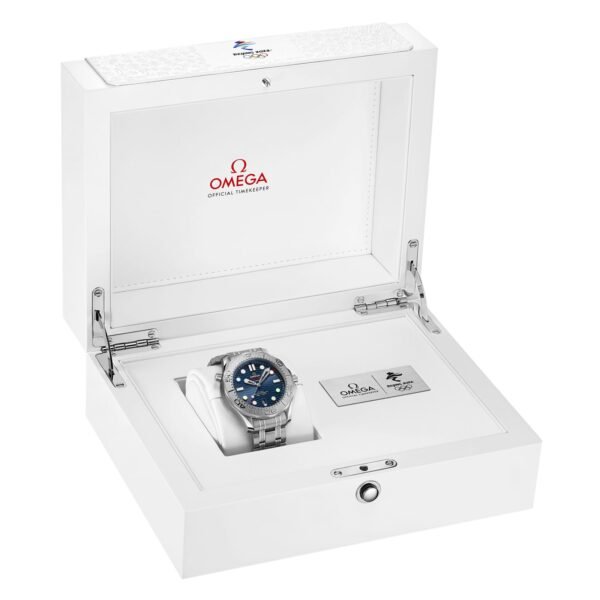 Omega Seamaster “Beijing 2022” Diver 300M Co-Axial Master Chronometer 42mm Mens Watch O52230422003001