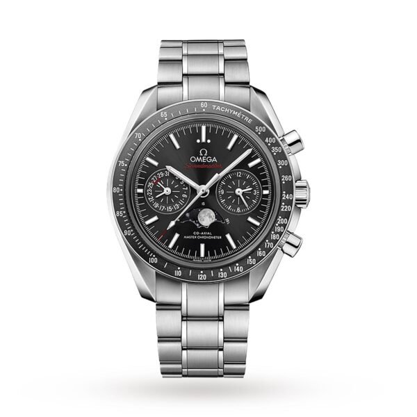 Omega Speedmaster Moonwatch Mens 44.25mm Co-Axial Automatic Moonphase Watch O30430445201001