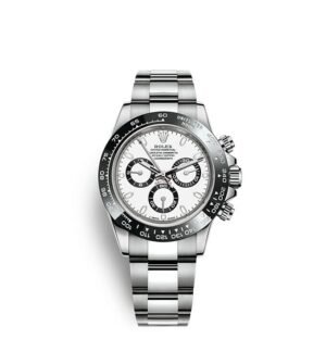 Rolex Daytona Ceramic Bezel White Dial 116500ln-0001 Oyster Replica