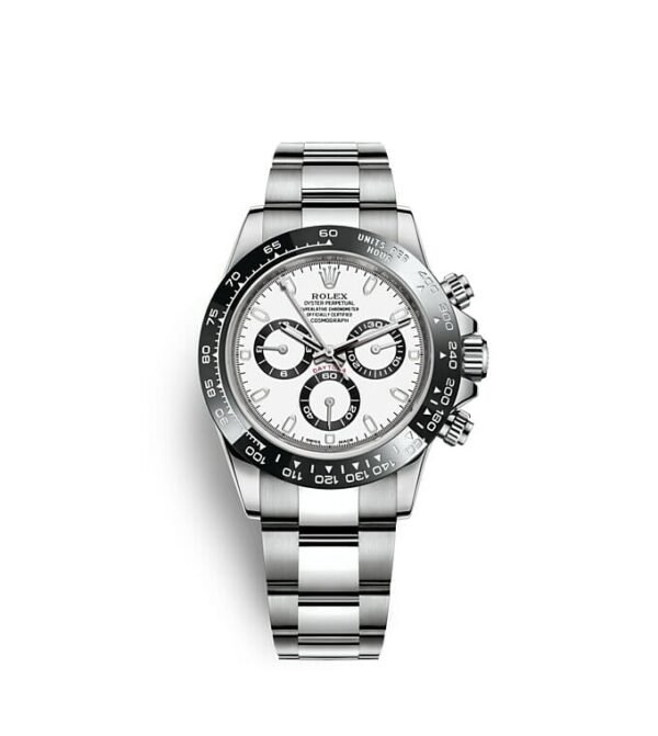Rolex Daytona Ceramic Bezel White Dial 116500ln-0001 Oyster Replica