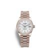 Rolex Datejust 31 Oyster 31 mm Everose gold and diamonds m278285rbr-0005