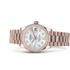 Rolex Datejust 31 Oyster 31 mm Everose gold and diamonds m278285rbr-0005