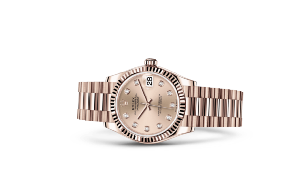 Rolex Datejust 31 Oyster 31 mm Everose gold m278275-0031